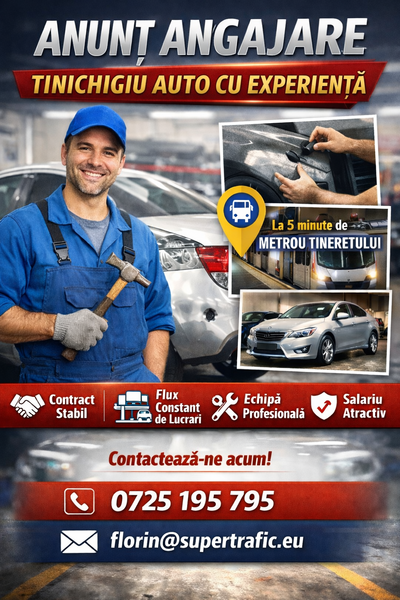 Tinichigiu auto pt. service sector 4 zona Tineretului,